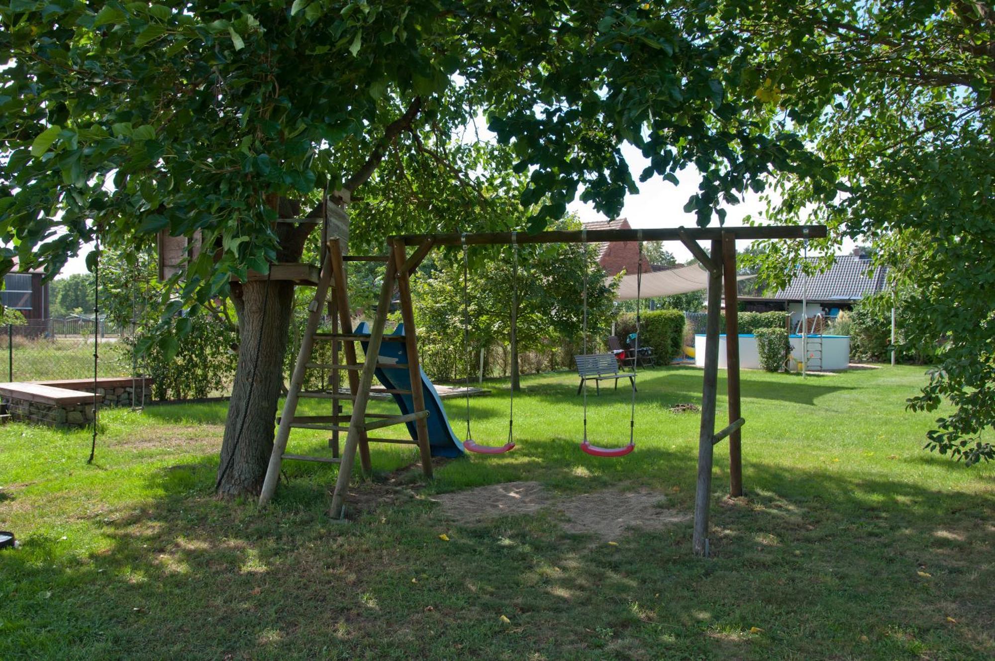 Ferienwohnung Alte Schule Vetschau Bagian luar foto